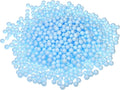 MECCANIXITY Foam Beads Foam Balls 7-9mm for Wedding and Party Decorations, Tiny Packing Balls, Arts DIY Crafts Supplies (Blue,1 Pack Approx 3000pcs)