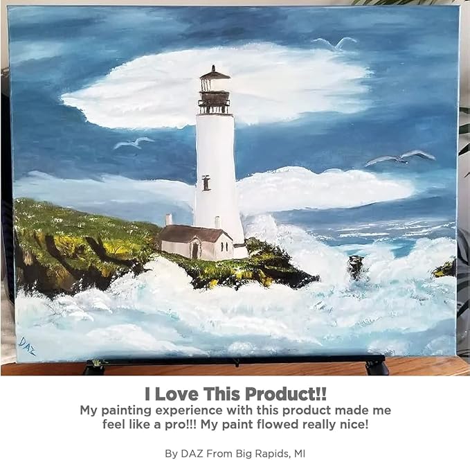 Centurion Deluxe Professional Oil Primed Linen Canvas Panels - 3x5-12 Pack of Linen Canvases for Painting, Artwork and More