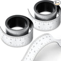 2 Pcs 39.37 Inch Magnetic Ruler Flexible Magnetic Ruler Magnet Measuring Tape with Both Inches and Centimeters, Suitable for Whiteboard, Lathes, Workshops, Table Saws, Mills, Easy to Take