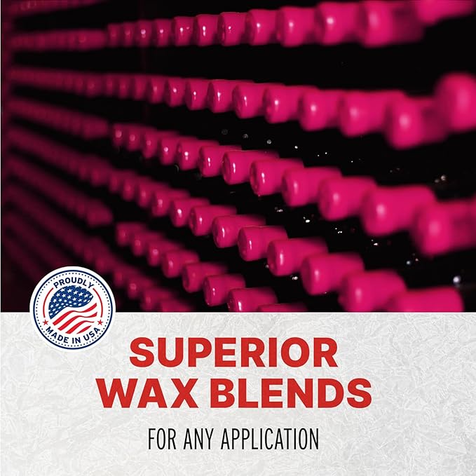 Blended Waxes, Inc. Bottle Sealing Wax, Pastille Wax Seal Beads For Wine, Beer, and Liquor Bottle Sealing, Seals Between 25-30 Bottles, 1 lb, Pink Flamingo