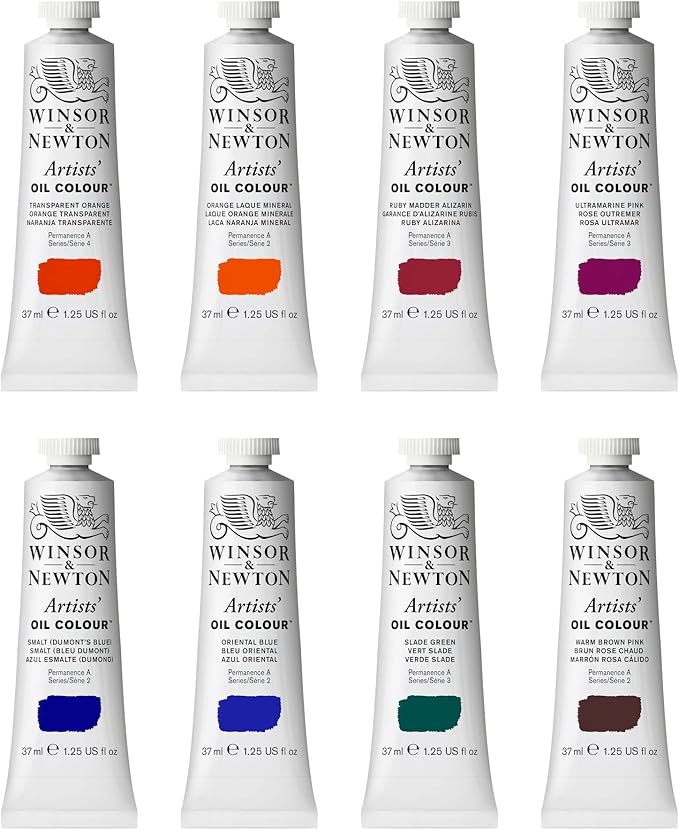 Winsor & Newton Artists' Oil Color, 37ml (1.25 oz) Tube, Ultramarine Pink