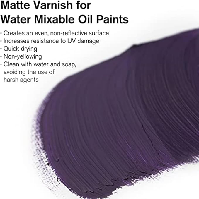 Winsor & Newton Artisan Matt Varnish, 250ml (8.4-oz) bottle
