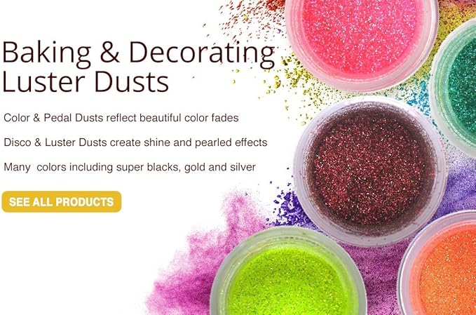 BAKELL Baby Pink Art & Craft Glitter, 5g Jar | Dazzler DUST | Non-Toxic Decorating Glitter | Arts, Crafts, Slime, Glue, Paint, Face & Body (Baby Pink)