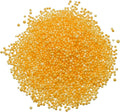 MECCANIXITY Foam Beads Foam Balls 2-3mm for Wedding and Party Decorations, Tiny Packing Balls, Arts DIY Crafts Supplies (Dark Yellow,1 Pack Approx 8000pcs)