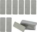 StayMax 304 Stainless Steel Engraving Blank Tags Rectangle Stamping Blanks Without Holes 1.96inch*0.7inch 25 Pack