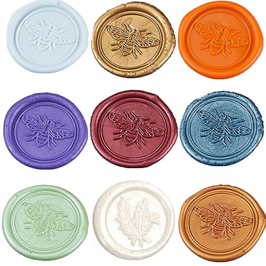 Wax Seal Sticks Pearl White, ONWINPOR 20pcs Glue Gun Wax Sealing Sticks for Wax Seal Stamp, Mini Sealing Wax Gun Sticks Suit for 0.28‘’ Glue Gun (Pearl White)