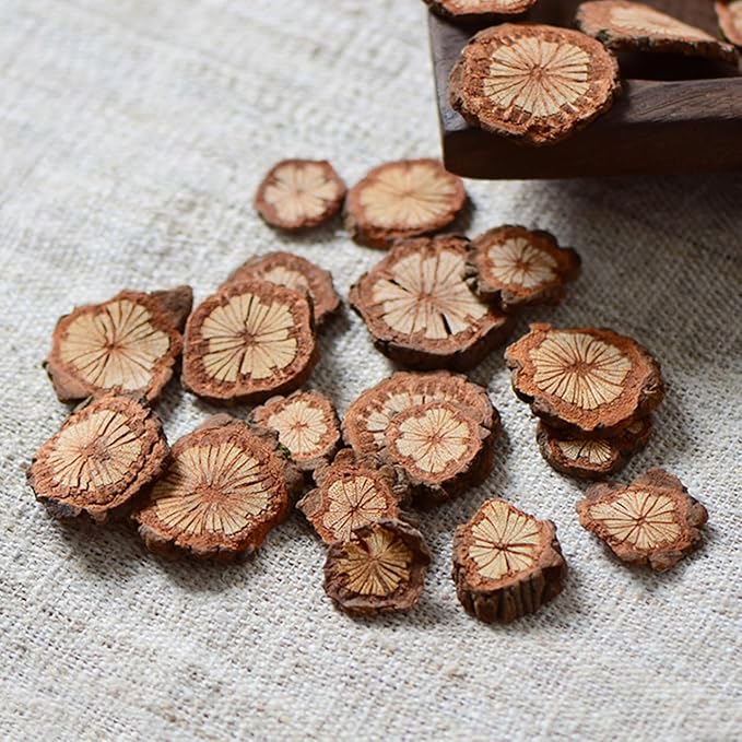 GALPADA Christmas Tree Bark Wood Slices Xmas Ornaments Mini Natural Vintage Round Log Discs for Arts & Crafts Home DIY Table Decoration