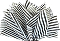 Flexicore Packaging Black Pin Stripe Print Gift Wrap Tissue Paper Size: 15 Inch X 20 Inch | Count: 100 Sheets | Color: Black Pin Stripe