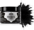 Mica Powder - 75g Mica Powder for Epoxy Resin - Metallic Color Pigment for Resin, Soap, Bath Bombs, Eye Shadow, Nails, DIY Crafting Projects etc. (Black)
