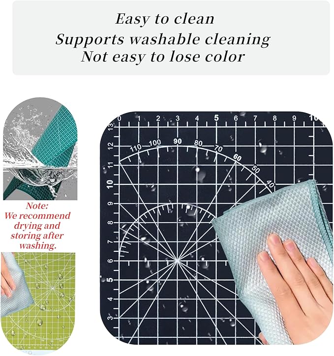 A5 Self-Healing Cutting Pads, Small Cutting Mat, Professional Double Sided Durable Cutting Mat, Great for Hop Scrapbooking, Quilting, Fabric, Sewing Craft Projects (Pink, A5)