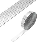 PATIKIL 5x5mm Self Adhesive Mirrors Mosaic Tiles, 10000 Pcs Square Mini Glass Mosaic Disco Tile Sticker for DIY Craft Disco Ball Party Decoration, Silver Tone