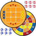 3-in-1 Dart Board for Kids and Adults,Sticky Tic Tac Toe Dart Game for Indoor Wall,Outdoor Games for Adults and Family,Kids Games Boys Toys Birthday Gifts for 4 5 6 7 8 9 10 11 12 Year Old Boys Girls