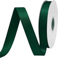 Spruce Satin Ribbon 3/4" X 50 Yards Solid Color Double Faced Ribbons Perfect for Crafts Wedding Decor Bow Making Arts Sewing and More
