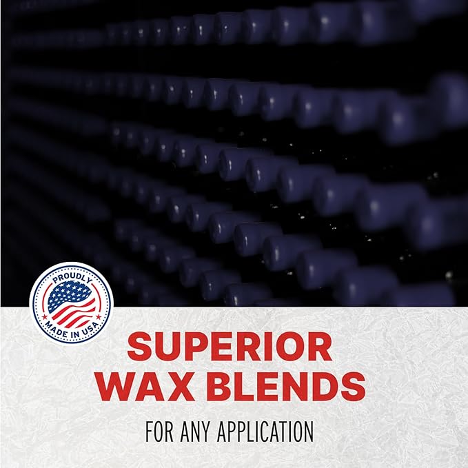 Blended Waxes, Inc. Bottle Sealing Wax, Pastille Wax Seal Beads For Wine, Beer, and Liquor Bottle Sealing, Seals Between 25-30 Bottles, 1 lb, Navy Blue