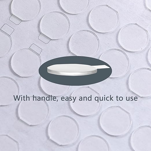 Adhesive Stick dots Two-Sided Sided Mounting Putty Stick Tack for Wall Hanging Crafts Balloons Festival Party Decorations,Clean Removable(0.79"*0.79"-660)