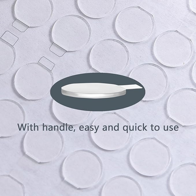 Adhesive Stick dots Two-Sided Sided Mounting Putty Stick Tack for Wall Hanging Crafts Balloons Festival Party Decorations,Clean Removable(0.4"*0.4"-400)