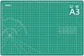 DIYSELF Cutting Mat - 12in18in, Self Healing, Double Sided, A3, Rotating, Ideal for Crafts, Sewing, Quilting
