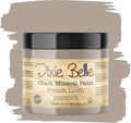 Dixie Belle Paint Company Chalk Finish Furniture Paint - French Linen (16oz) - Matte Light Taupe Chic Chalk Mineral DIY Furniture Paint
