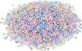 MECCANIXITY Foam Beads Foam Balls 4-6mm for Wedding and Party Decorations, Tiny Packing Balls, Arts DIY Crafts Supplies (Assorted Color,1 Pack Approx 5000pcs)