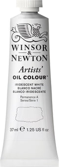 Winsor & Newton Artists' Oil Color, 37ml (1.25 oz) Tube, Iridescent White