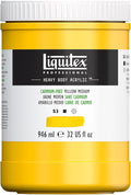 Liquitex Professional Heavy Body Acrylic Paint, 32-oz (946ml) Pot, Cadmium Free Yellow Light