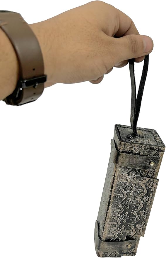 J. Scott London Handmade Liquid Kaleidoscope Brass Kaleidoscope for Educational Vintage Collection Gift for Kids and Adults