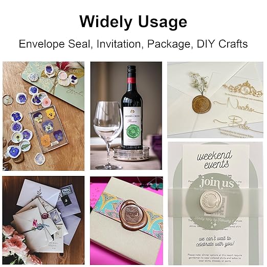 52pcs Olive Green Wax Sealing Sticks, Andotopee Glue Gun Wax Seal Sticks for Wax Seal Stamp, Premium Sealing Wax for Envelope Seal Wedding Invitation Craft Adhesive, Great Gift Ideas (Mini Size)