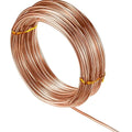 TecUnite Aluminum Craft Wire for Sculpting Armature Bendable Craft Wire for DIY Jewelry Making(Copper, 10 M X 2 mm, 1 Roll)