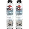 KRAKEN BOND Drywall & Panel Adhesive Foam - (2X24oz) Heavy-Duty, Fast-Curing Construction Adhesive for Concrete, Wood, and Heat Insulation Applications - 2 Pack
