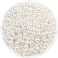 Pearl Beads, Anezus 800pcs Ivory Pearl Craft Beads Loose Pearls for Jewelry Making, Crafts, Decoration and Vase Filler (Assorted Sizes)