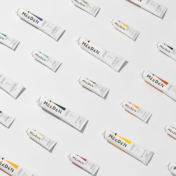MEEDEN Artist Oil Paint Set - 36 Colors x 170ml/5.7oz Tubes - Art Supplies for Canvas Painting