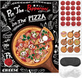 Pizza Party Decorations Pin The Pepperoni on The Pizza Party Game for Pizza Family Night Birthday Party Pizza Party Supplies Favors