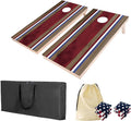 4×2FT Cornhole Board Set,Wooden Corn Hole Games for Adults Bean Bag Toss Game Set, with Corn Hole Bags Set 8,2 Cornhole Boards and a Carrying Case for Wedding/Party/Outdoor/Hiking/Yard