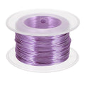 uxcell 20 Gauge / 0.8mm Anodized Aluminum Wire for Jewelry Craft Making, 102 Feet Bendable Flexible Wire for DIY Home Decor Gardening Sculpture, Light Purple