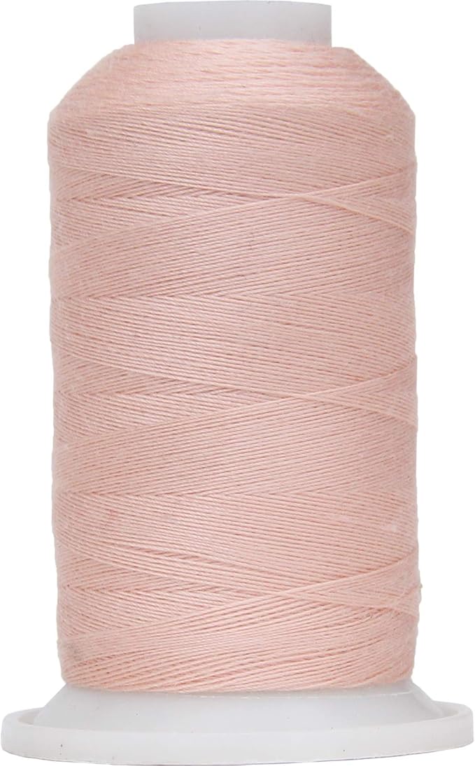 Threadart Polyester All-Purpose Sewing Thread - 600m - 50S/3 - Flesh