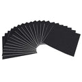 MAGZO 20Pcs Adhesive Foam Padding 1/16 in Thick X 6 in X 6 in,Closed Cell Foam Sheets Neoprene Rubber Self Stick Pads Anti Vibration Pads,Black (6in x 6in x 1/16in, 20Pcs)