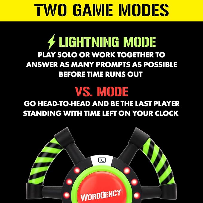 Educational Insights Wordgency™ - Fast Word Callout Game for 1-4 Players, Strategic Vocabulary Board Game, Gift for Ages 7+