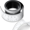 1 Pcs 39.37 Inch Magnetic Ruler Flexible Magnetic Ruler Magnet Measuring Tape with Both Inches and Centimeters, Suitable for Whiteboard, Lathes, Workshops, Table Saws, Mills, Easy to Take