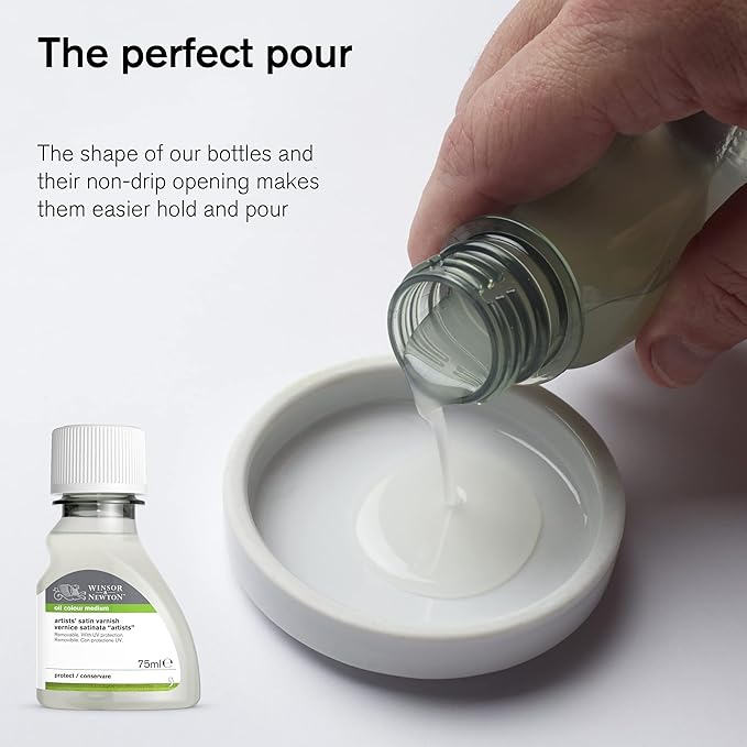 Winsor & Newton Professional Dammar Varnish, 75ml (2.5-oz) Bottle