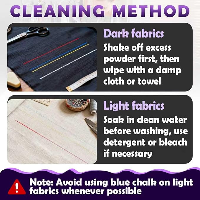 2PCS Sewing Chalk Refill - Red