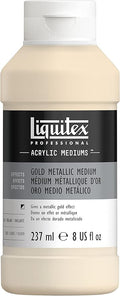 Liquitex Professional Effects Medium, 237ml (8-oz) Gold Metallic Medium
