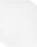 PATIKIL 5x7 Canvas Boards for Painting, 6 Pack 100% Cotton Square Triple Primed Stretched Blank Art Canvas Panel Bulk Thin for Acrylic, Oil, Tempera Paints, White