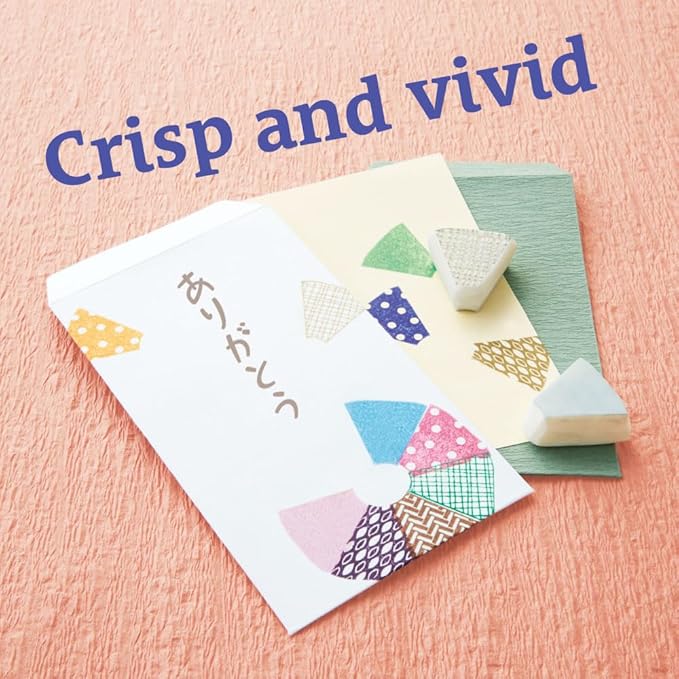 IROMOYO Stamp PAD, Traditional Japanese Ink Colour, Oil-Based Ink pad - Dark Blue