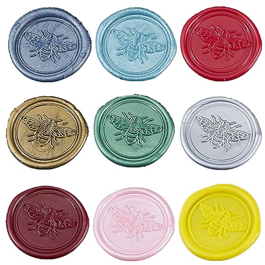 Silver Wax Seal Sticks, ONWINPOR 20pcs Silver Wax Sealing Sticks for Wax Seal Stamp, Wedding Invitations, Mini Wax Seal Sticks for 0.28'' Glue Gun (Silver)