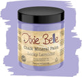 Dixie Belle Paint Company Chalk Finish Furniture Paint - Lucky Lavender (8oz) - Matte Pastel Purple Chic Chalk Mineral DIY Furniture Paint