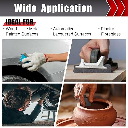 800 Grit Sandpaper, Wet Dry Sandpaper for Wood Metal Hand Sander Sand Paper Sandpaper Sheets Sandpaper Set Cut for Use 9" x 11"/12 Sheets