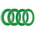 QDiShi 4 Rolls Fine Line Tape(Green), Fineline Masking Tape in 1/16, 1/8, 1/4 and 1/2 Inch Wide x 52 Yard Long, Automotive Masking Tape for DIY Car Auto Paint Art