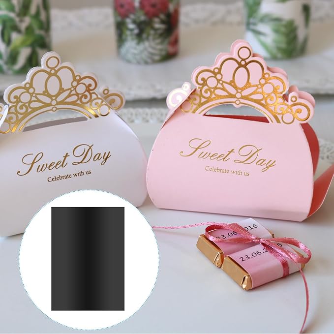 PATIKIL 11.7x8.3" Hot Stamping Foil Paper Sheet, 20 Sheets A4 Heat Transfer Hot Stamping Paper Foil for Leather DIY Logo Decor Craft Gift Package Scrapbook Card, Black
