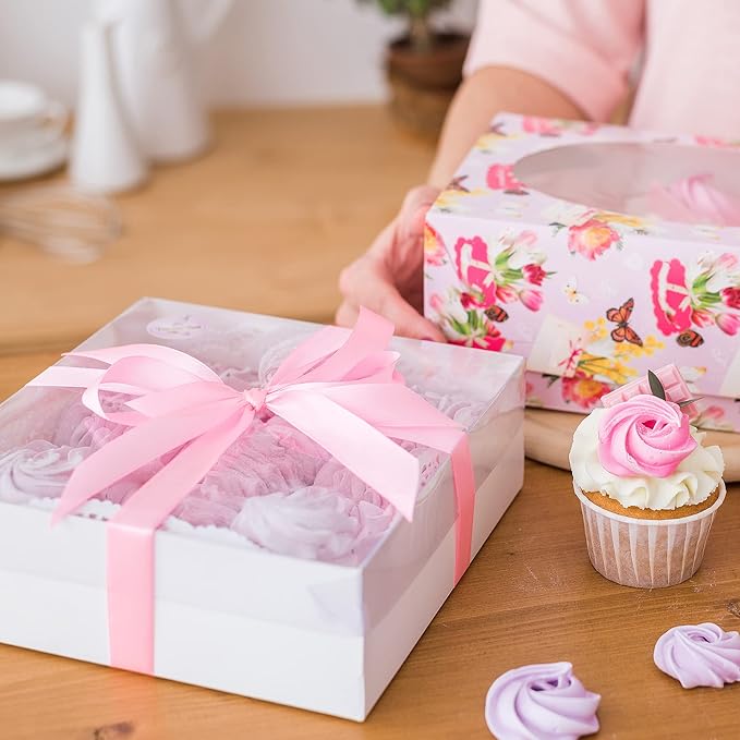 LIUYAXI Light Pink Double Faced Satin Ribbon, 3/8" X Continuous 25 Yards, Ribbons Perfect for Gift Wrapping Bows Bouquet Wedding Decor DIY Craft and More