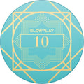 SLOWPLAY Nash Ceramic Poker Chips in Bulk, Casino Grade Ceramic 12-Gram Poker Chip for Texas Hold'em, 43mm Professional Chips Pack of 50 with Denomination of 10